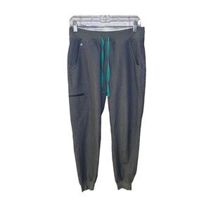 Figs Scrub Pants Women Small Gray Zamora Jogger Technical Collection Heath Care